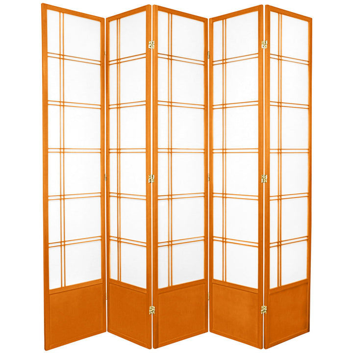 Keitez Folding Room Divider Winston Porter Color: Honey Number of Panels: 5 Panels