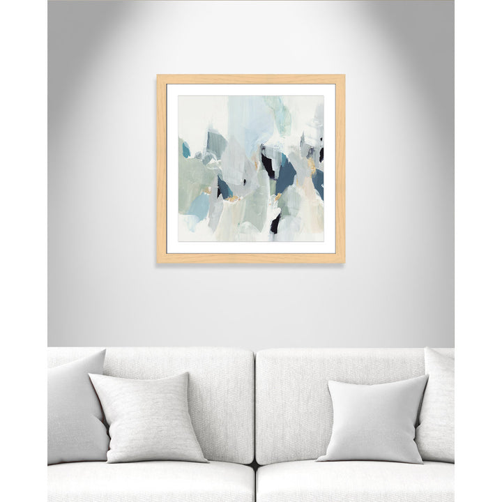 Little Talks II by Isabelle Z - Picture Frame Print on Canvas Casa Fine Arts Size: 29" H x 29" W x 1.25" D Format: Natural Picture Framed Paper