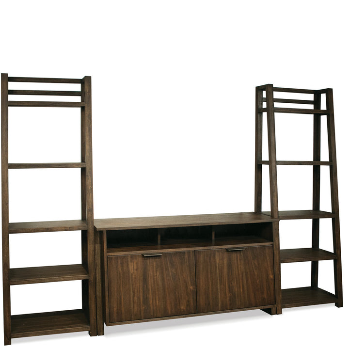 Bridgnorth 72" H x 24" W Solid Wood Ladder Bookcase Greyleigh™ Color: Brushed Acacia