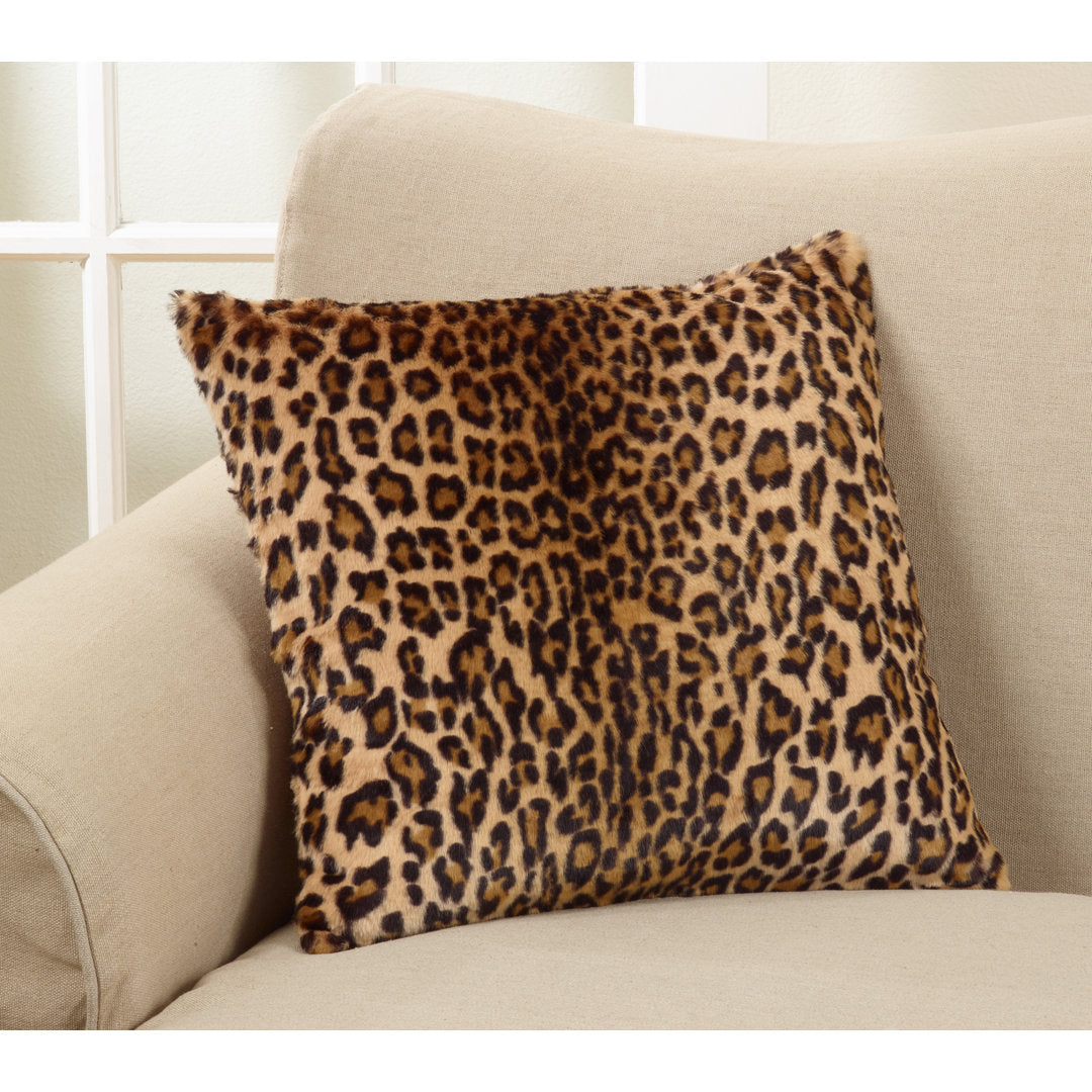 Guépard Design Square Pillow Cover & Insert Saro