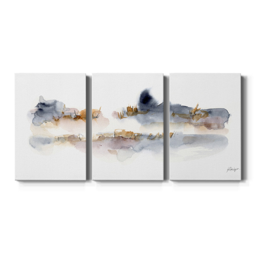 Reeds & Cattails I- Premium Gallery Wrapped Canvas - Ready To Hang Red Barrel Studio® Size: 60" H x 120" W x 1" D