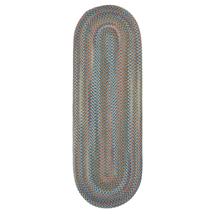 Kipton Reversible Area Rug - Light Blue Charlton Home® Rug Size: Runner 2' x 9'
