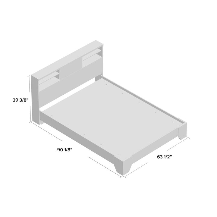 Yessenia Queen Platform Bed Grovelane