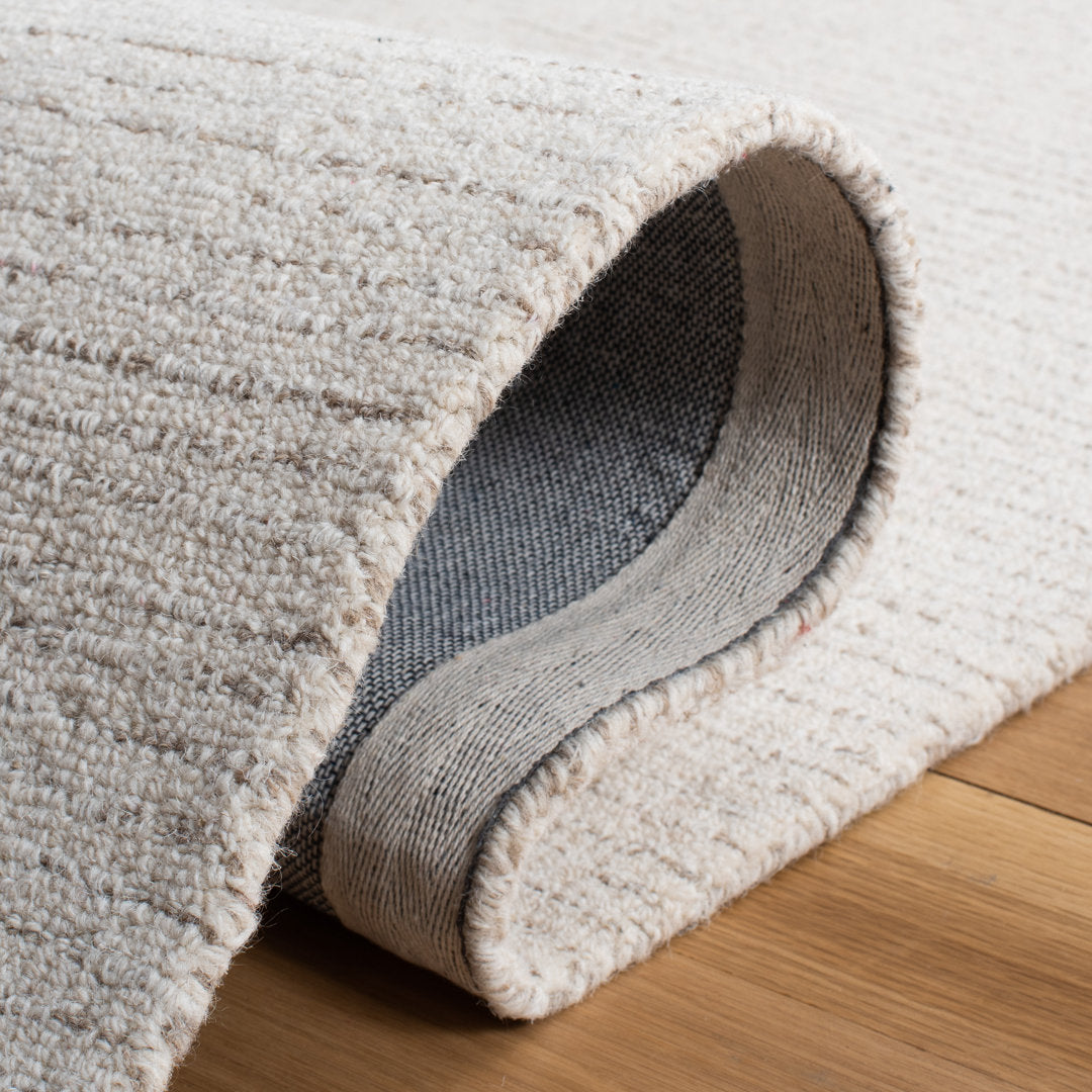 Maja Handmade Tufted Wool Ivory/Beige Area Rug Kelly Clarkson Home Rug Size: Rectangle 2' x 3'