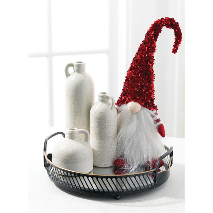 Cabell Ceramic Decorative Bottle Gracie Oaks Color: White