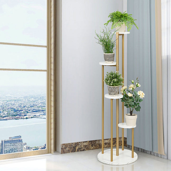 Giverin Round Multi-Tiered Plant Stand Mercer41