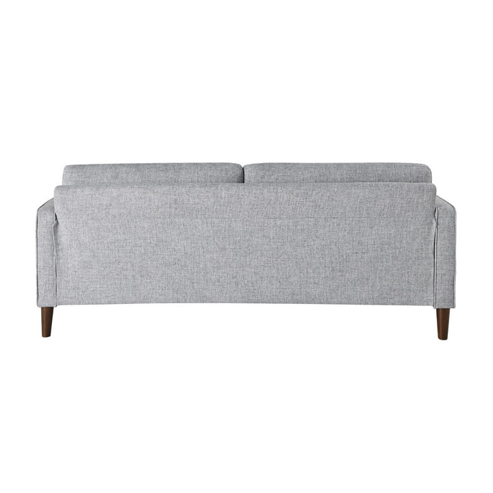 Garren 75.6'' Square Arm Tufted Sofa Mercury Row® Fabric: Gray Polyester