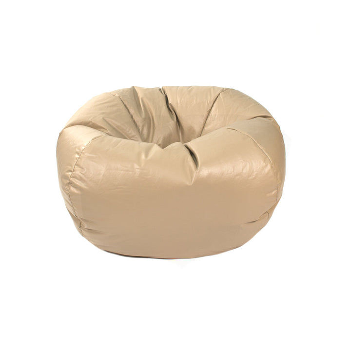 Classic Bean Bag Trule Size: Small Body Fabric: Cobblestone Leather Look Vinyl