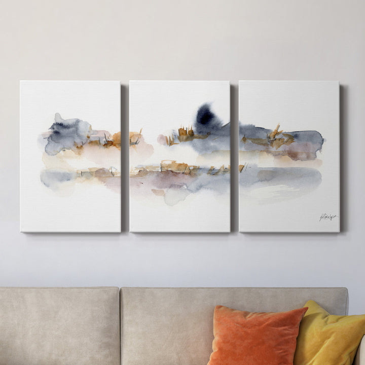 Reeds & Cattails I- Premium Gallery Wrapped Canvas - Ready To Hang Red Barrel Studio® Size: 60" H x 120" W x 1" D
