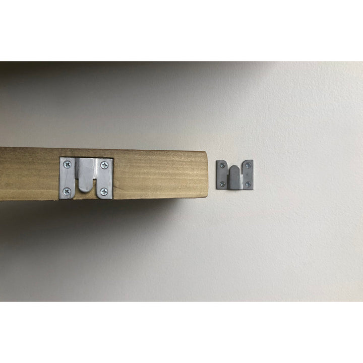 Joao 2 Piece Solid Wood Floating Shelf with Reclaimed Wood Gracie Oaks Size: 2" H x 18" W x 7" D Finish: Natural