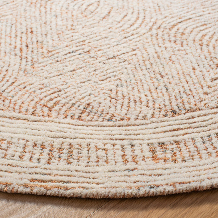 Cole Hand Tufted Wool Rug Dakota Fields Rug Size: Round 4'