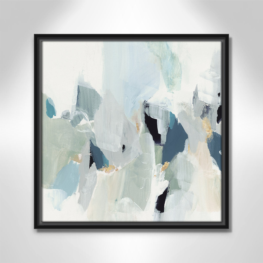 Little Talks III' by Isabelle Z - Painting Print Casa Fine Arts Size: 17.5" H x 17.5" W x 2" D Format: Black Framed Canvas