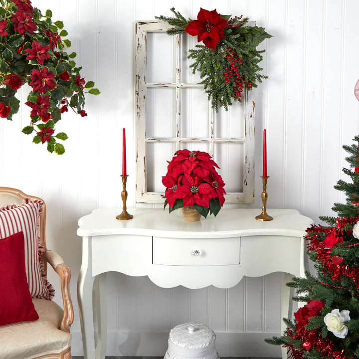 Floral Arrangement in Vase The Holiday Aisle®