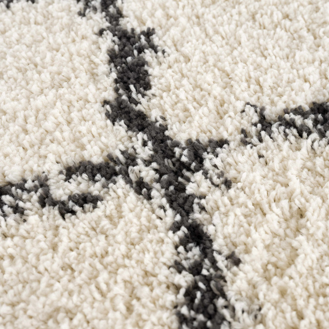 Adeife Moroccan Beige Area Rug Foundry Select Rug Size: Runner 2'7" x 7'3"