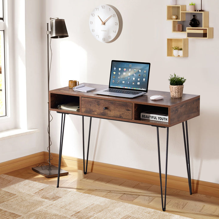 Kempst Home Office Computer Writing Desk Trent Austin Design® Color: Brown