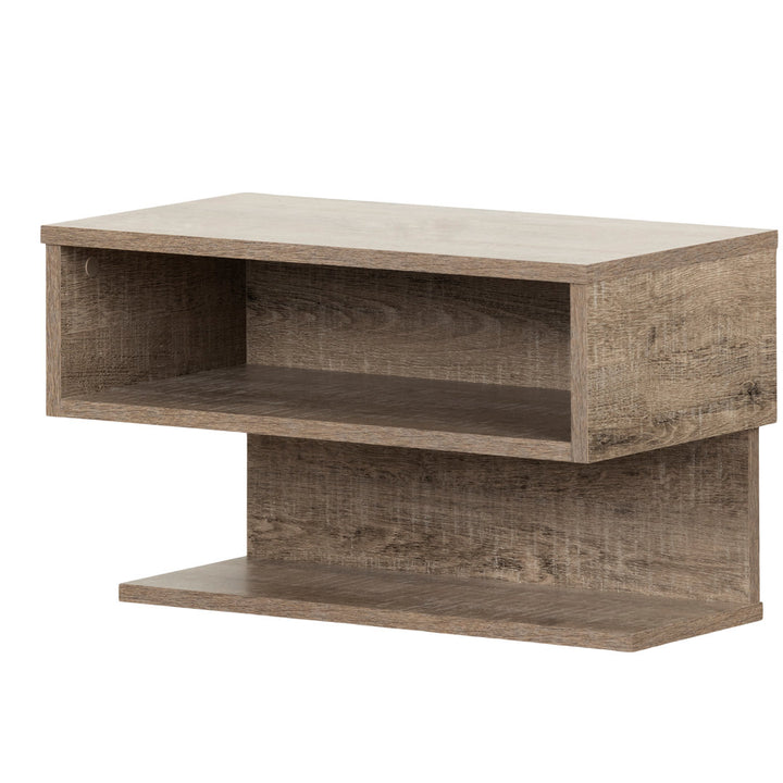 Sazena Nightstand South Shore Color: Weathered Oak
