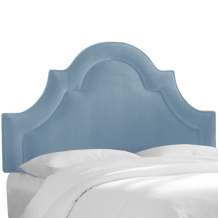 McAfee Velvet Upholstered Panel Headboard Kelly Clarkson Home Size: California King Upholstery: Classic Ocean Velvet