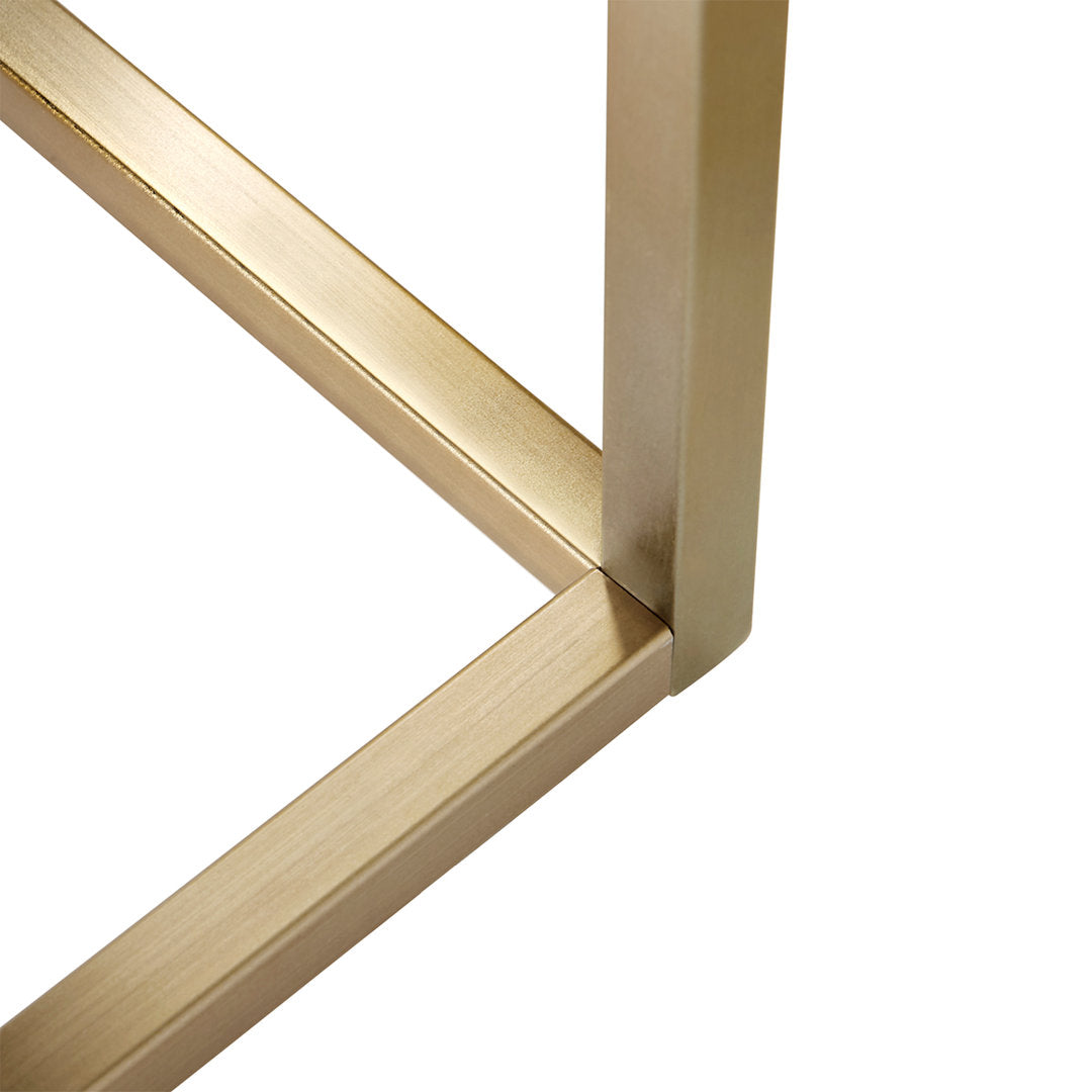 Adilson Coffee Table Wade Logan® Color: Black/Gold