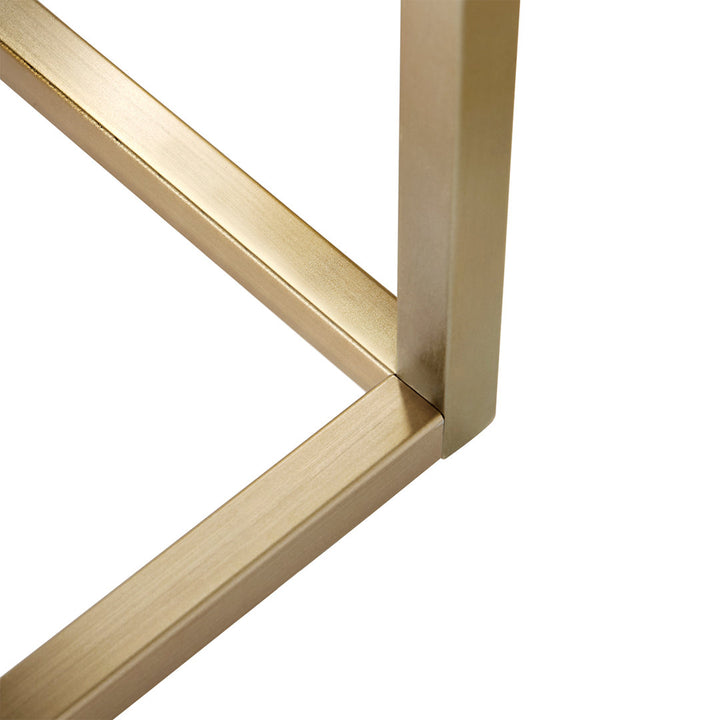 Adilson Coffee Table Wade Logan® Color: Black/Gold