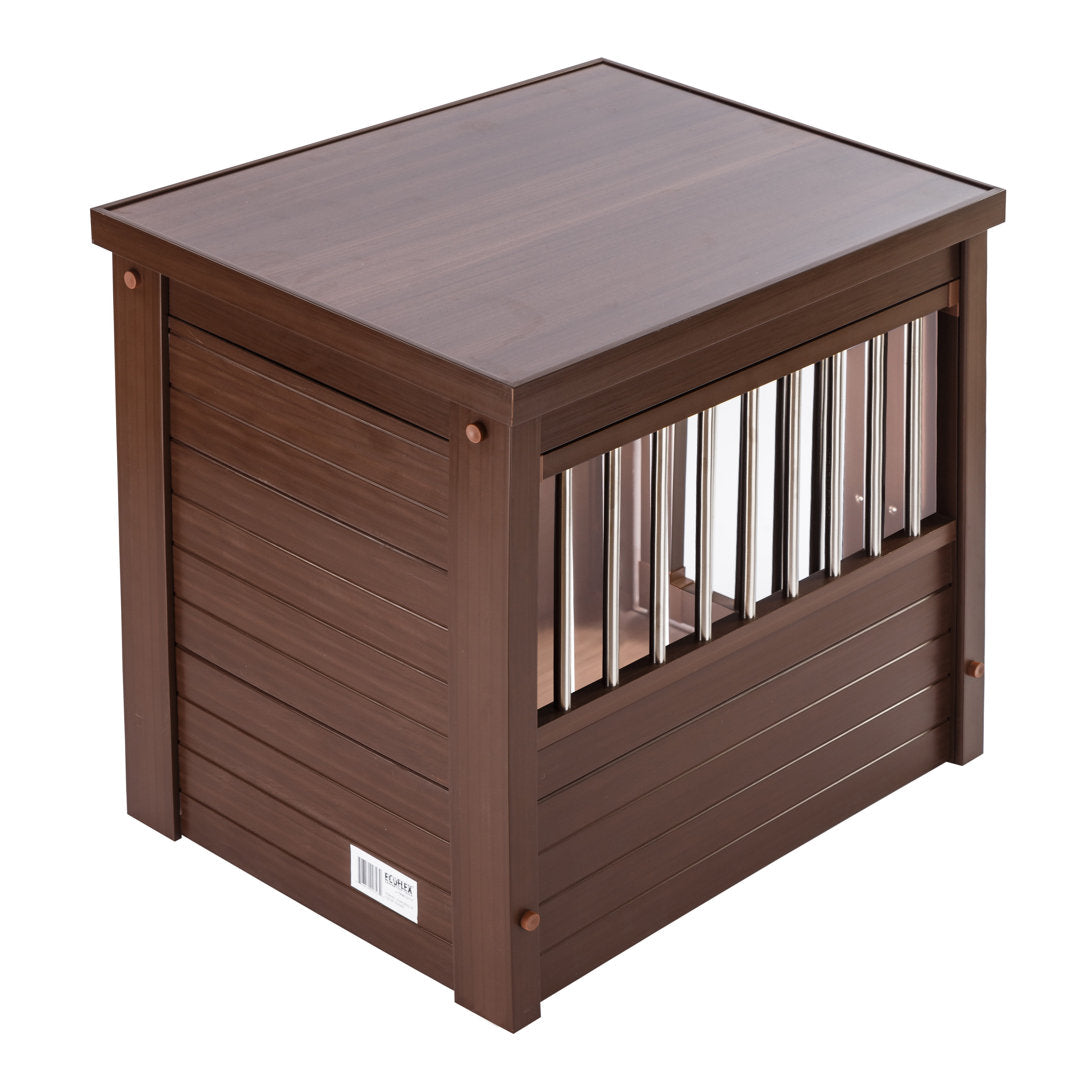 Southwick ECOFLEX® Furniture-Style Dog Crate – End Table Design Archie & Oscar™ Color: Russet Size: Large (28" H x 24" W x 35.4" D)