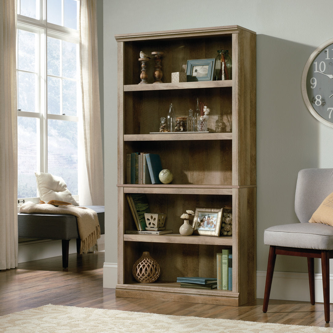 Alexsia 69.76" H x 35.28" W Standard Bookcase Lark Manor™ Color: Lintel Oak