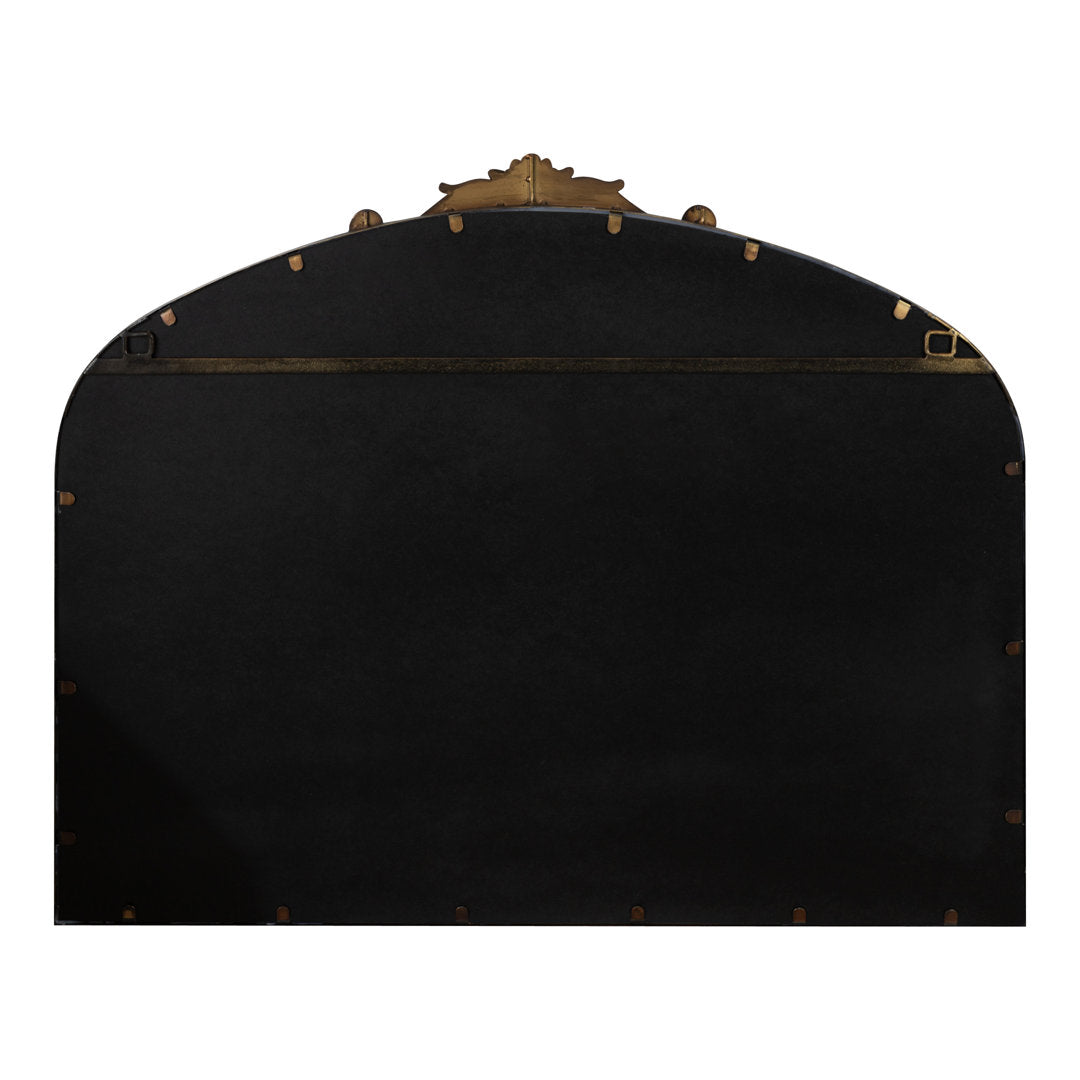 Anglo Arendahl Traditional Accent Mirror Fleur De Lis Living Size: 28.5" x 36" Finish: Bronze