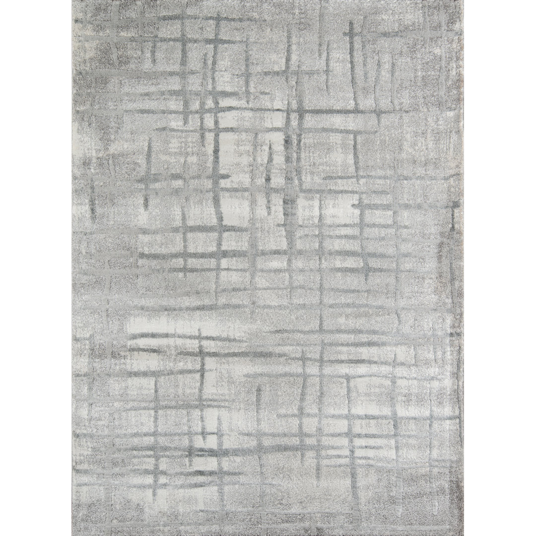 Northwick Power Loom Gray Rug Orren Ellis Rug Size: Rectangle 7'6" x 9'6"