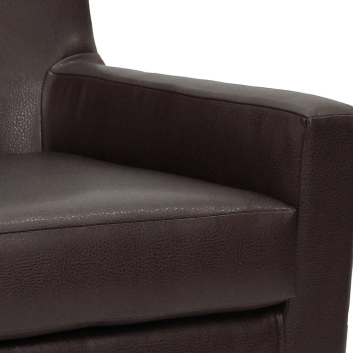 Donham Wide Armchair Zipcode Design™ Upholstery Color: Walnut