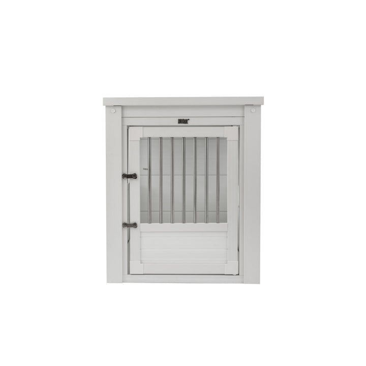 Southwick ECOFLEX® Furniture-Style Dog Crate – End Table Design Archie & Oscar™ Color: Antique White Size: Large (28" H x 24" W x 35.4" D)
