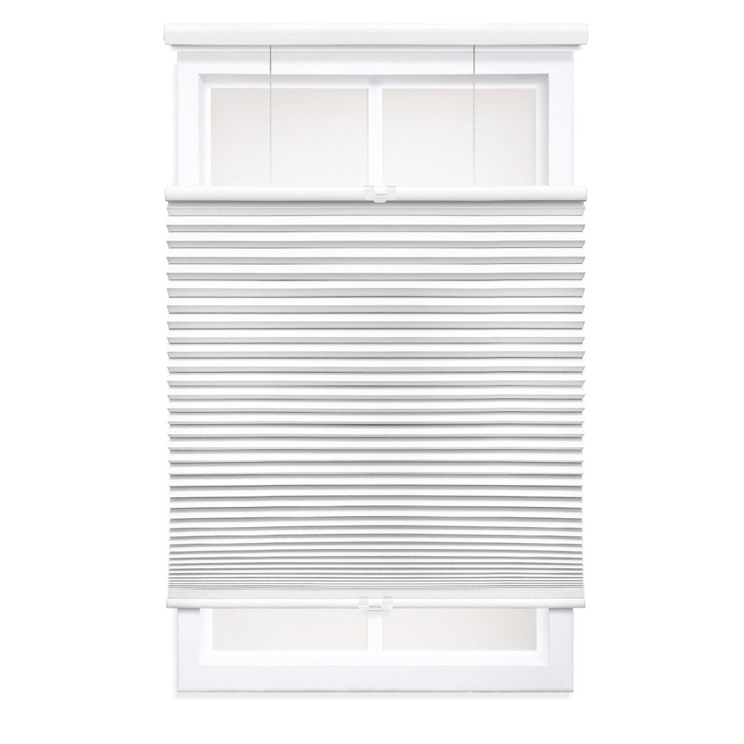 Sheba 1.5 inch Cordless Blackout Top Down bottom Up Cellular Shade Symple Stuff Blind Size: 61.5" W x 72" L Finish: White