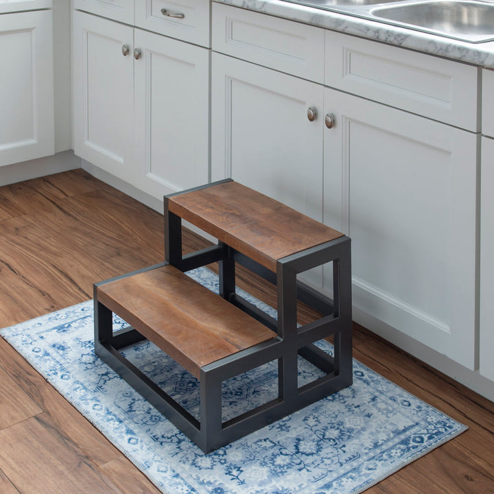 Majeski 2 - Step Wood Step Stool Trent Austin Design® Color: Brown