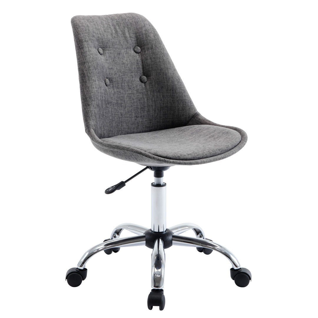 Tania Fabric Task Chair Mercury Row® Teen Upholstery Color: Gray