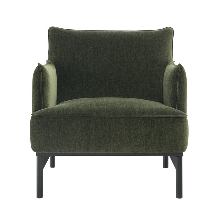 Fidelius 29.3'' Wide Armchair Everly Quinn Body Fabric: Green 100% Polyester