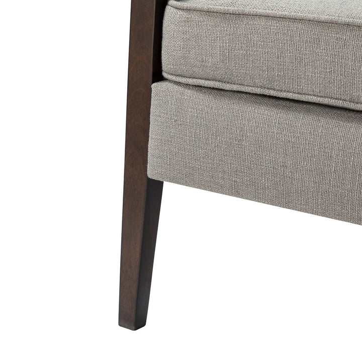 Akiyo 31" W Polyester Armchair Lark Manor™ Fabric: Pewter Velvet