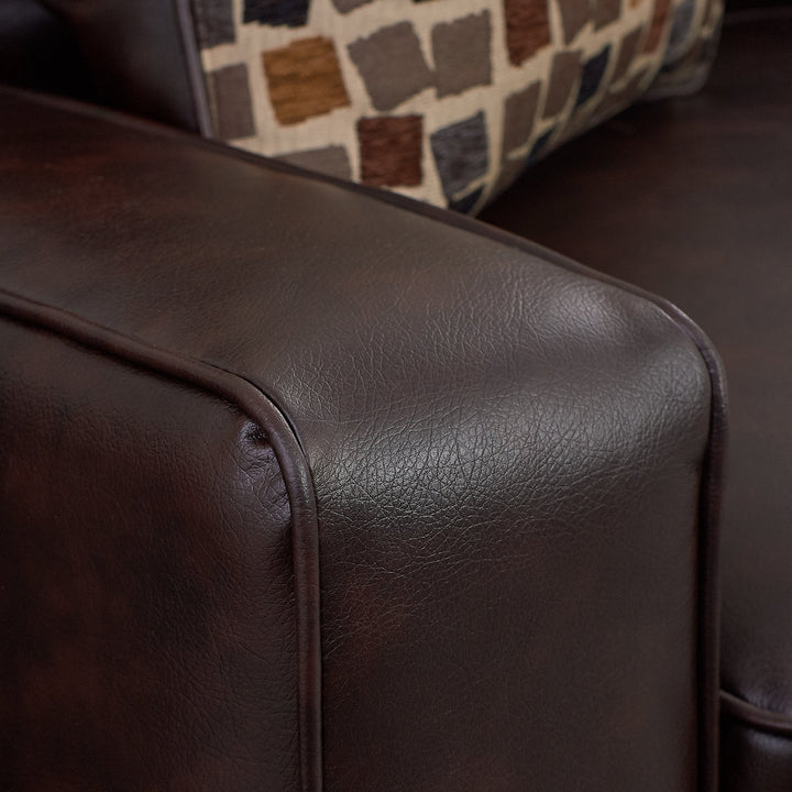 Serta Palisades Upholstered Tool-Free Assembly Square Arm 73" Sofa Serta