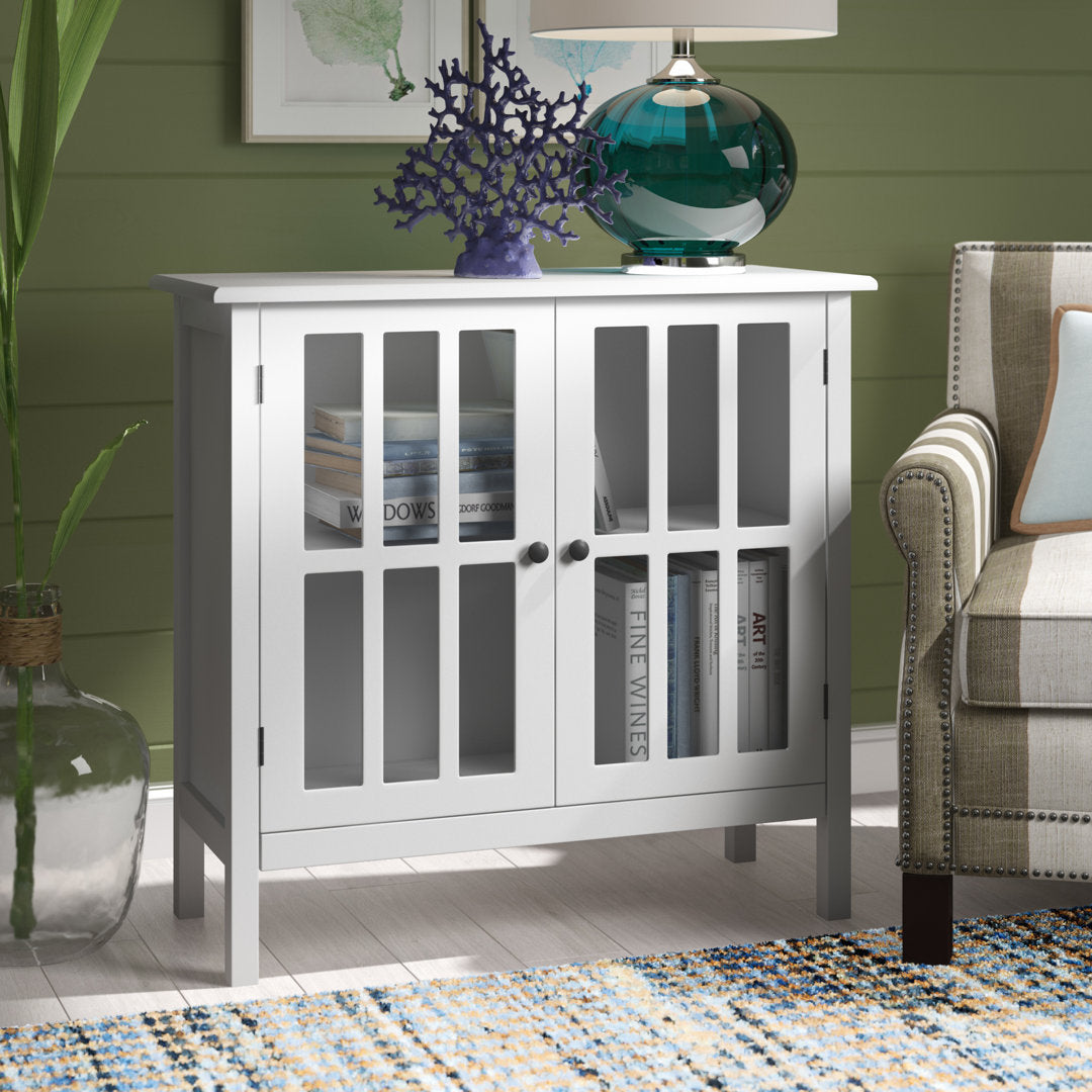 Gonsalez 2 - Door Accent Cabinet Breakwater Bay Color: White