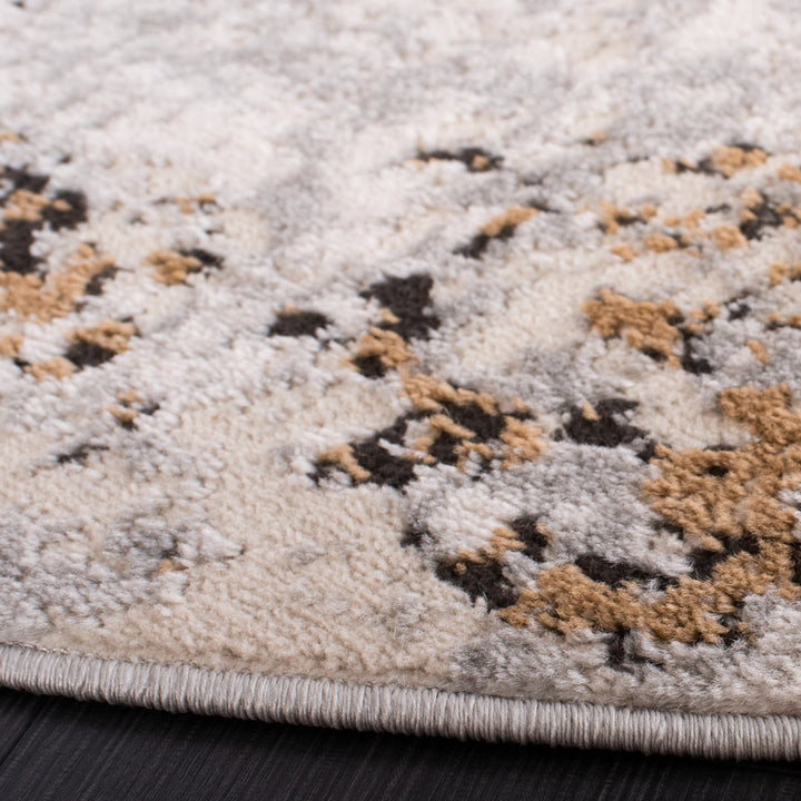 Broadway Performance Abstract Rug Williston Forge Rug Size: Round 10'