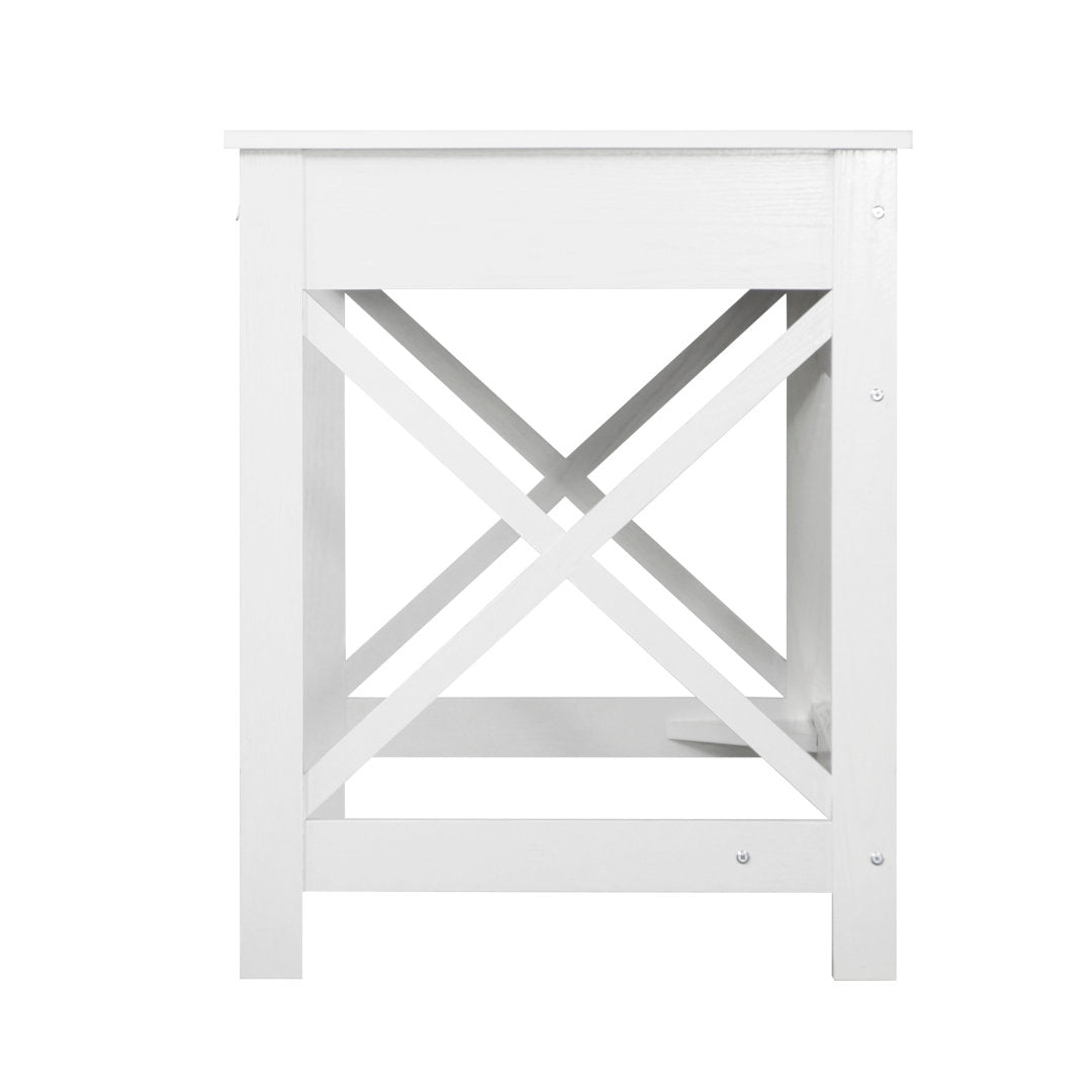Summy Desk Laurel Foundry Modern Farmhouse® Color: White