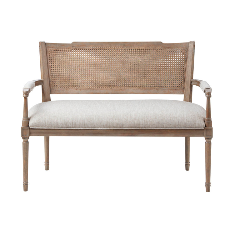 Willshire Rattan Shield-Back Settee Ophelia & Co.