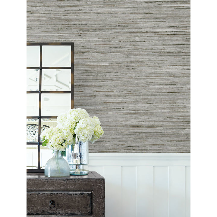 Arnod 27' L x 27" W 3D Embossed Wallpaper Roll Wade Logan® Color: Gray