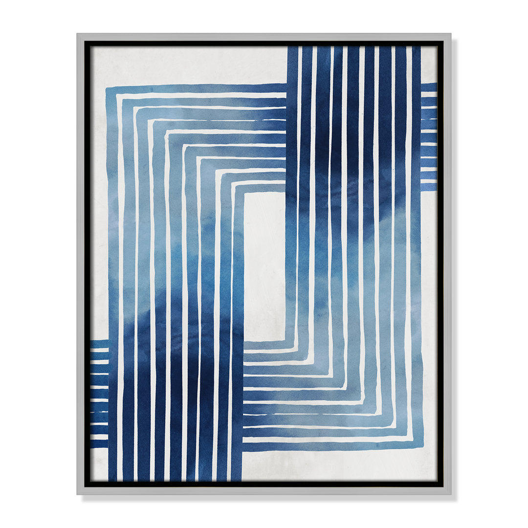 In Unison by Eva Watts - Painting Print Joss & Main Size: 21.5" H x 17.5" W x 2" D Format: Silver Framed Canvas