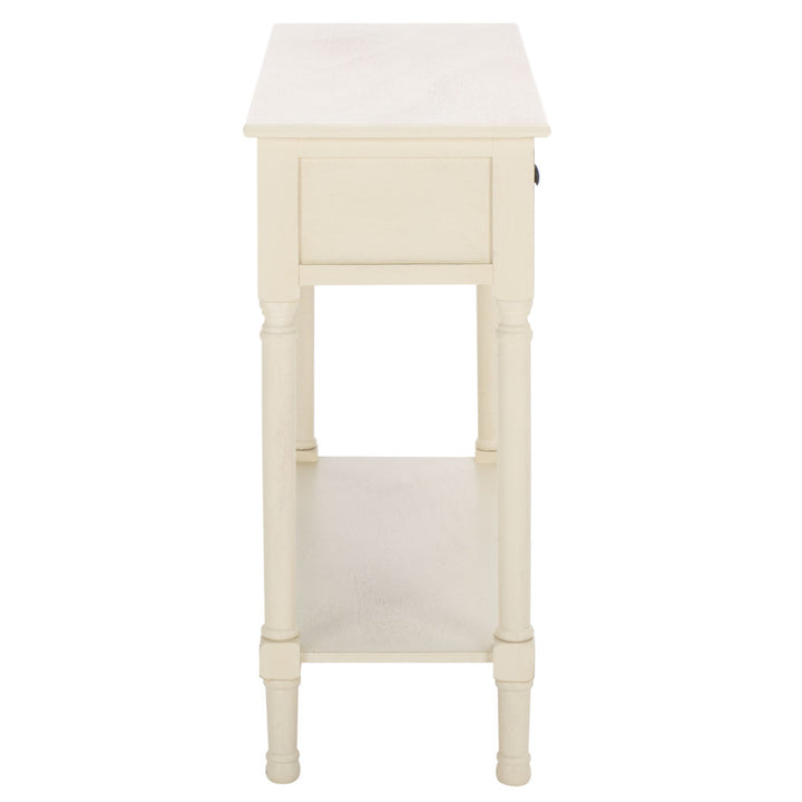 Amondre 36'' Console Table Highland Dunes Color: Distressed White
