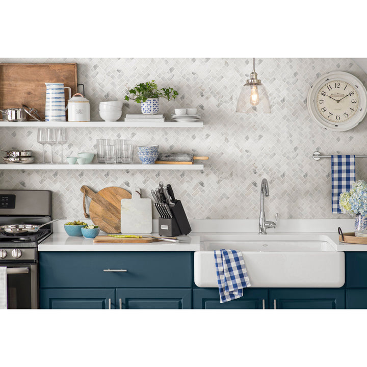 Bellapais Floating Shelf Winston Porter Size: 1.25" H x 47.24" W x 7.75" D Finish: Black