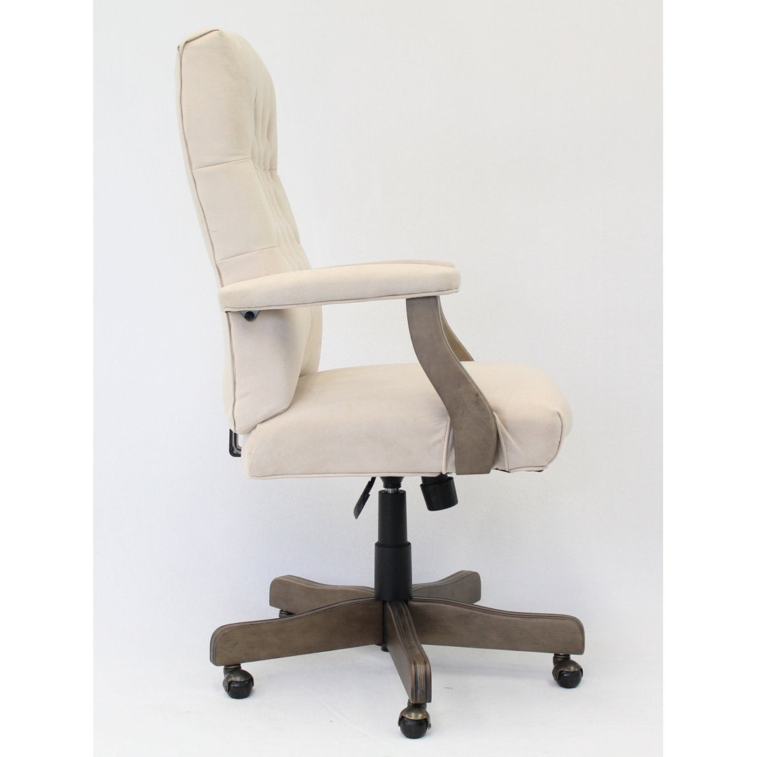 Mayson Executive Chair Three Posts™ Upholstery Color: Champagne