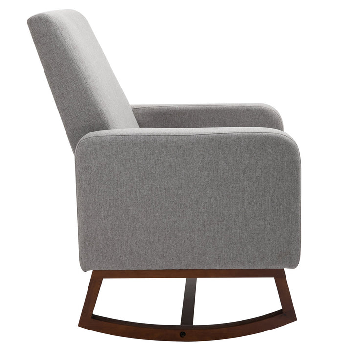 Atze Rocking Chair Latitude Run® Fabric: Gray