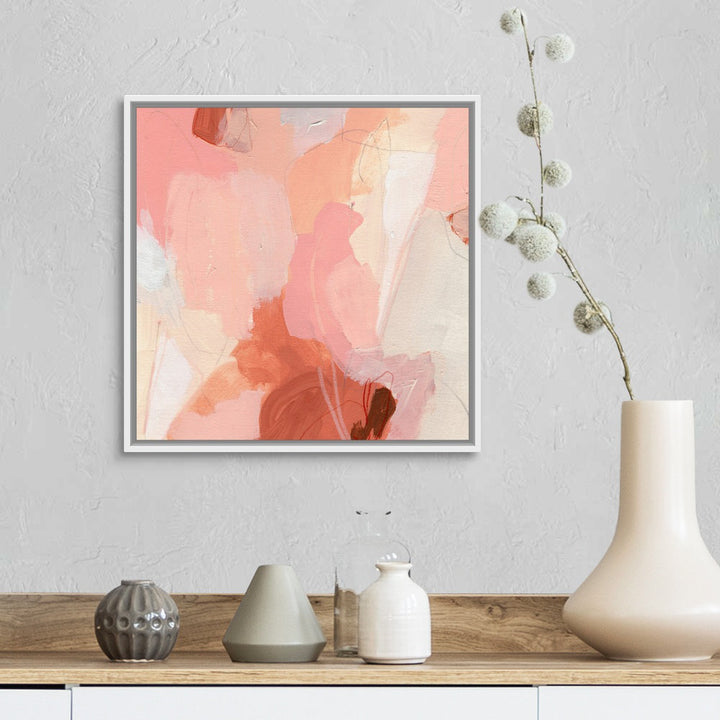 Terracotta Cloud II by June Erica Vess - Photograph Print Orren Ellis Size: 18" H x 18" W x 1.75" D Format: White Framed