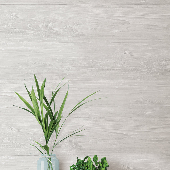 Bethune Wood Plank 18' L x 20.5" W Peel and Stick Wallpaper Roll Gracie Oaks