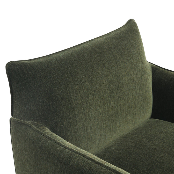 Fidelius 29.3'' Wide Armchair Everly Quinn Body Fabric: Green 100% Polyester