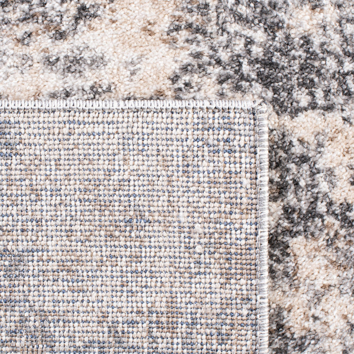 Hassell Abstract Light Gray/Gray Area Rug Trent Austin Design® Rug Size: Square 7'1"
