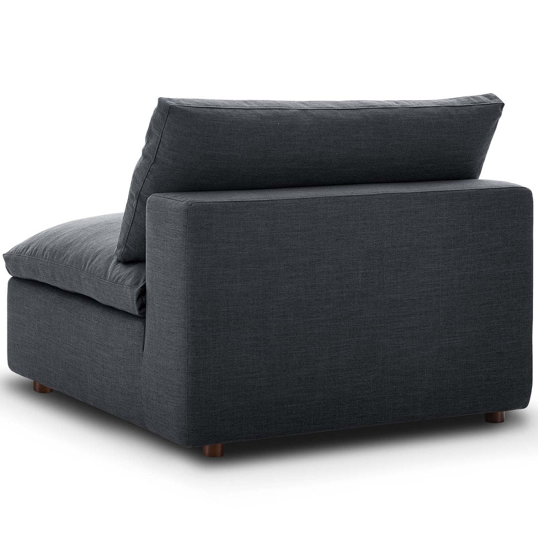 Modway Copper Grove Hrazdan Down-filled 4-piece Sectional Sofa Set Modway Body Fabric: Gray